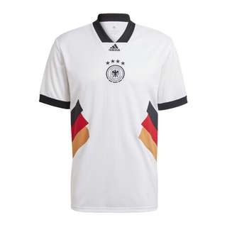 adidas DFB Deutschland Icon Jersey Fanshirt weissschwarz