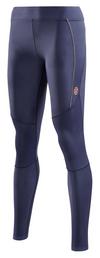 Skins S5 Long Tights Tights Damen - navy blue