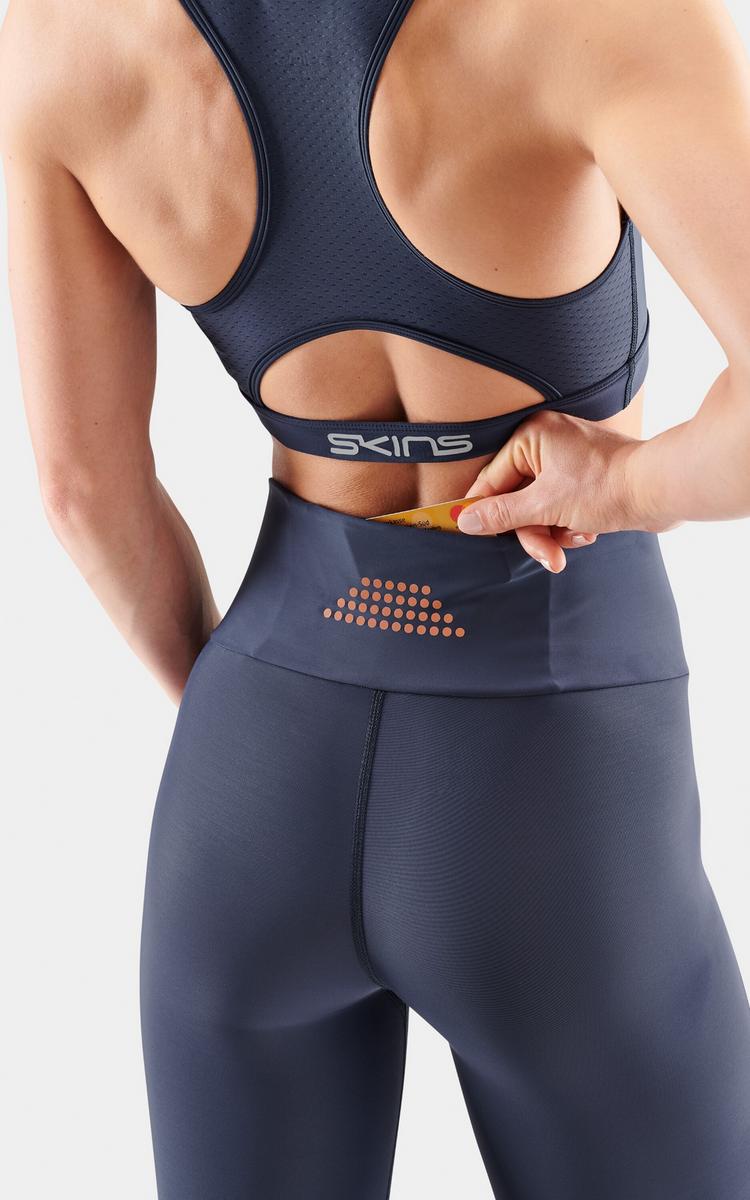 Skins Skins S5 Skyscraper Tights Damen - navy blue - 3 | SportScheck