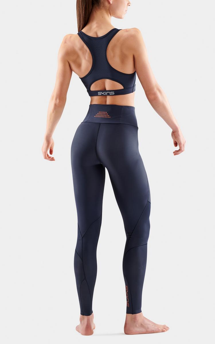 Skins Skins S5 Skyscraper Tights Damen - navy blue - 5 | SportScheck