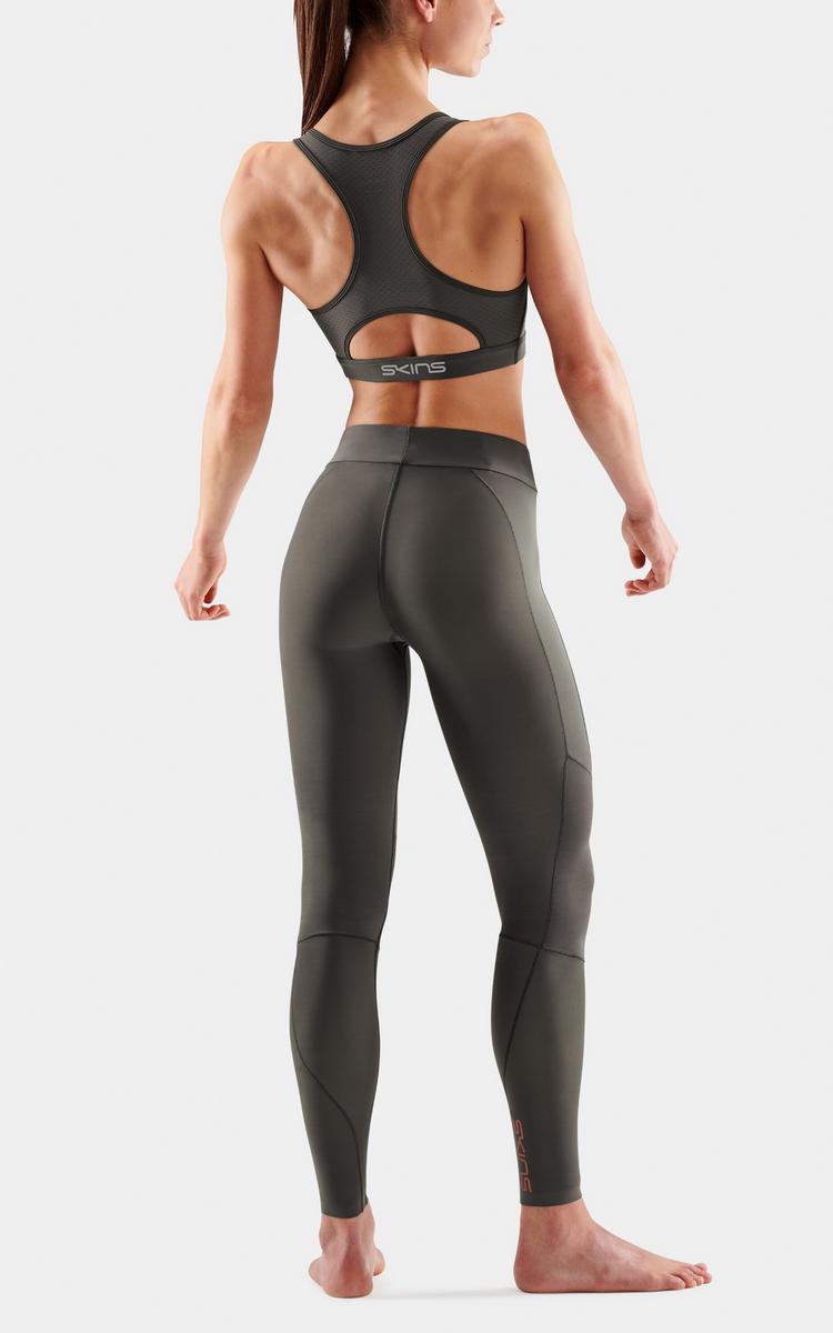Skins Skins S5 Long Tights Tights Damen - charcoal - 5 | SportScheck