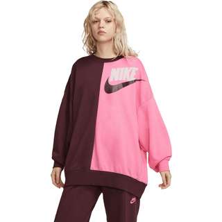 Nike Sportswear  Fleece Crew Dance Sweatshirt Damen pink/rot