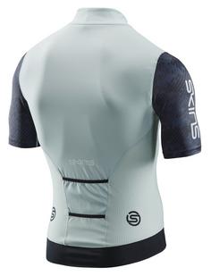 Rückansicht von Skins Elite Jersey Fahrradtrikot Herren moss/graphite