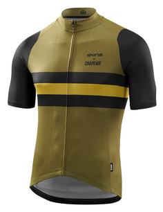 Skins Chapeau Fahrradtrikot Herren army green