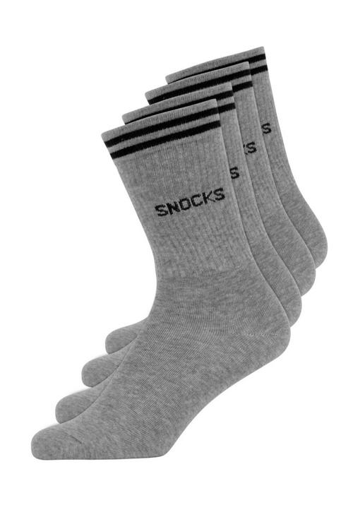 Snocks Crewsocks mit Streifen aus Bio-Baumwolle Socken