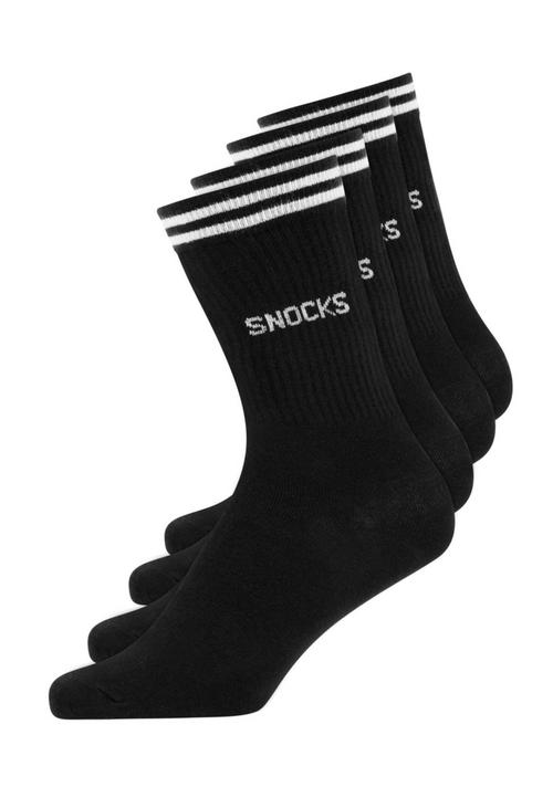 Snocks Crewsocks mit Streifen aus Bio-Baumwolle Socken