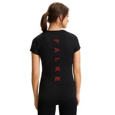 Rückansicht von Falke T-Shirt T-Shirt Damen black (3008)
