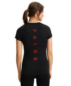 Rückansicht von Falke T-Shirt Damen black (3008)