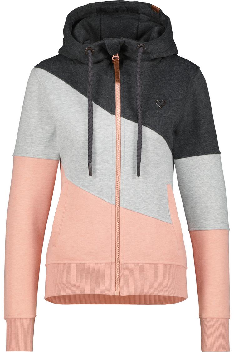 ALIFE AND KICKIN ALIFE AND KICKIN SteffiAK A Sweatjacke Damen - mahagonium melange - 0 | SportScheck