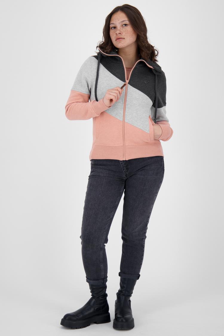 ALIFE AND KICKIN ALIFE AND KICKIN SteffiAK A Sweatjacke Damen - mahagonium melange - 4 | SportScheck