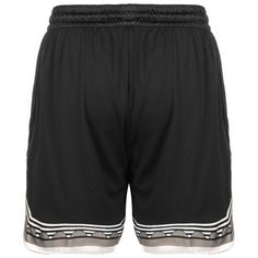 Rückansicht von Nike Giannis Mesh 6IN Basketball-Shorts Herren schwarz / weiß