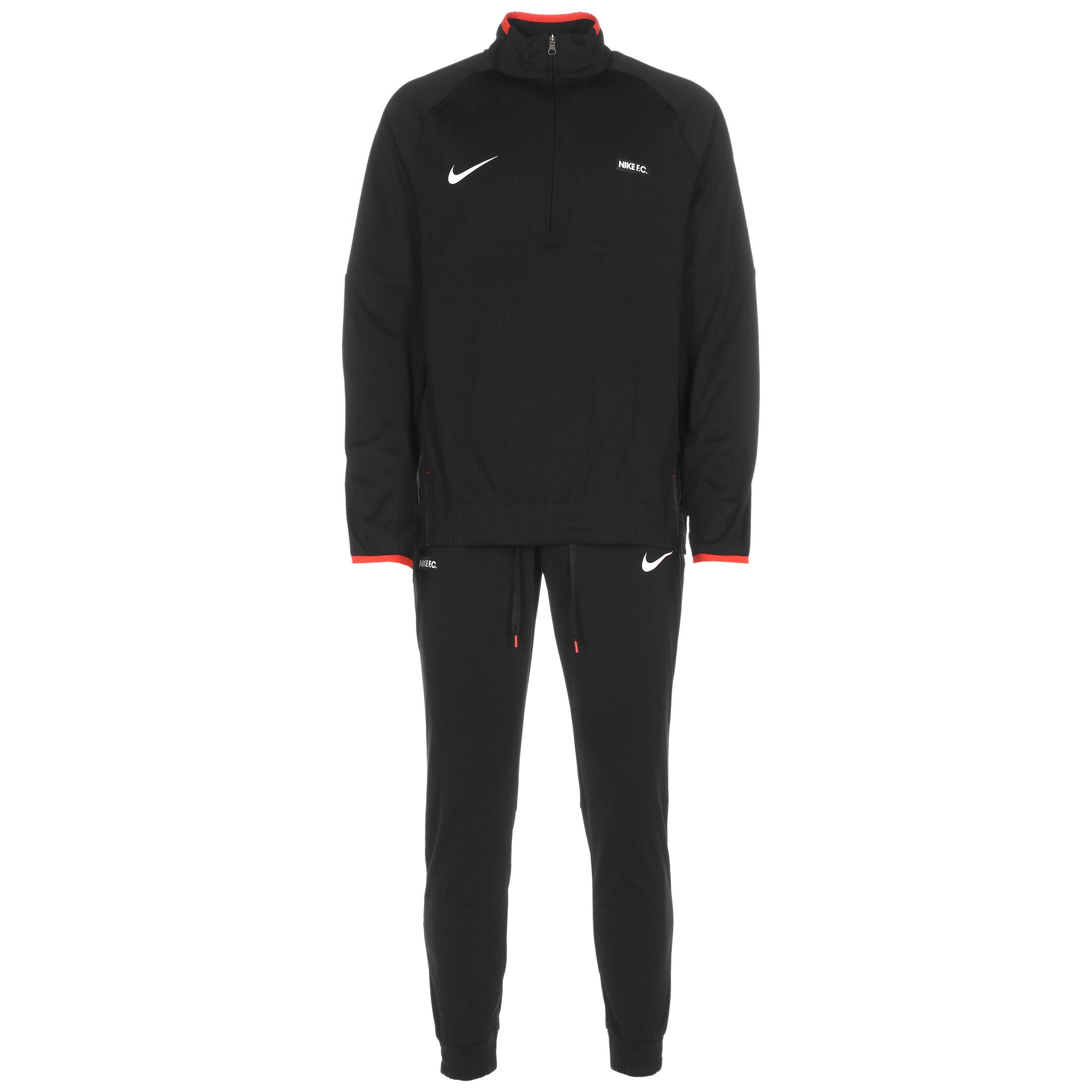 Nike DriFIT F.C. Libero Trainingsanzug Herren schwarz im Online Shop