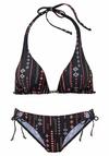 Buffalo Triangel-Bikini Bikini Set Damen - schwarz-bedruckt