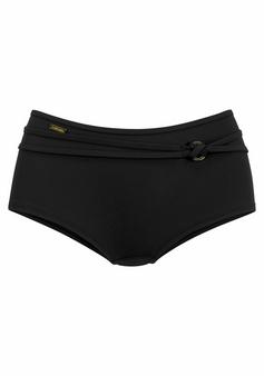 Lascana Bikini-Hotpants Bikini Hose Damen schwarz