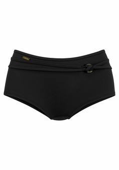 Lascana Bikini-Hotpants Bikini Hose Damen schwarz