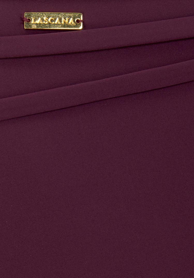 Lascana Lascana Bikini-Hotpants Bikini Hose Damen - bordeaux - 1 | SportScheck