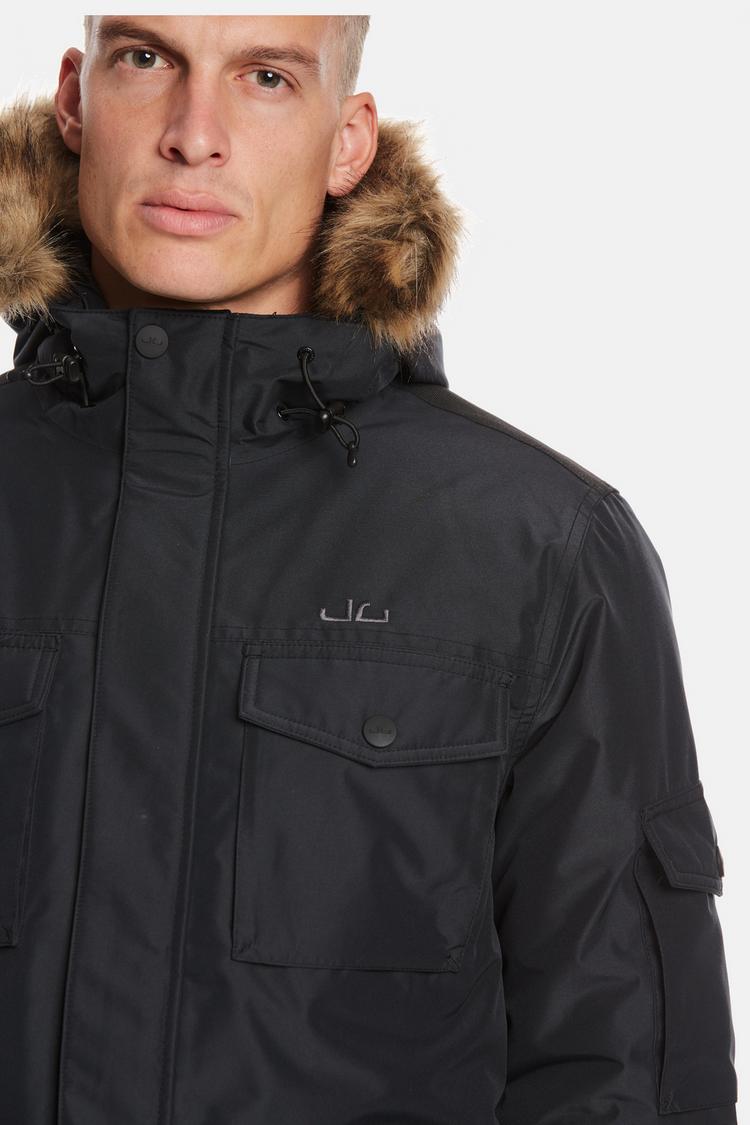 Jeff Green Jeff Green Mason Parka Herren - Deep Black - 8 | SportScheck