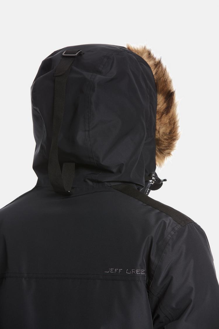 Jeff Green Jeff Green Mason Parka Herren - Deep Black - 11 | SportScheck