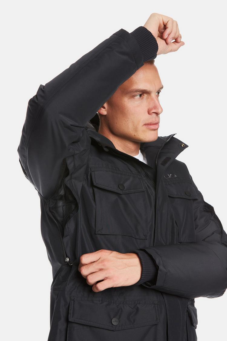 Jeff Green Jeff Green Mason Parka Herren - Deep Black - 12 | SportScheck