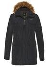 Jeff Green Mason Parka Herren - Deep Black