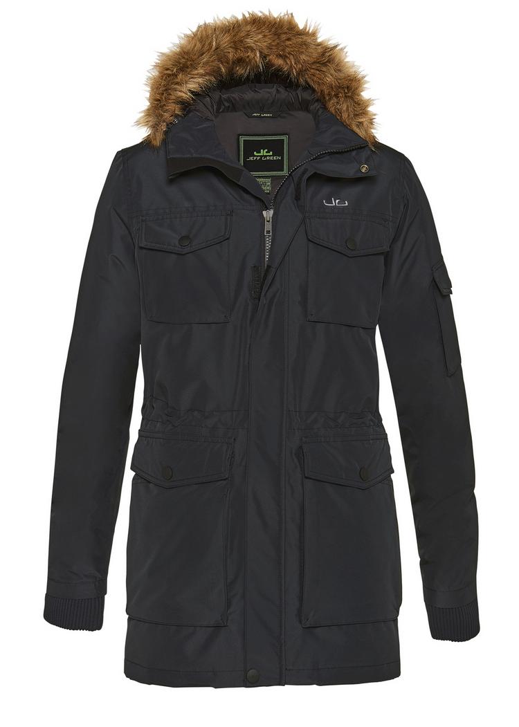 Jeff Green Jeff Green Mason Parka Herren - Deep Black - 0 | SportScheck