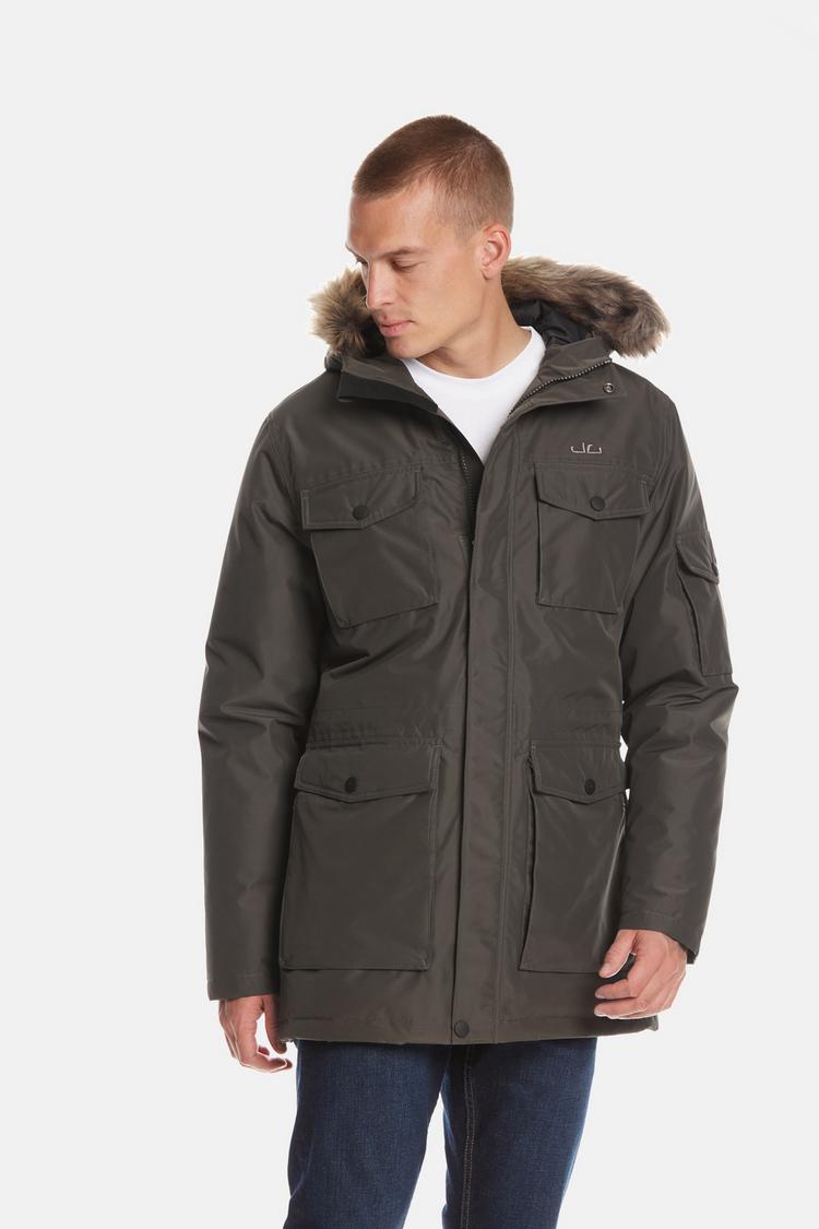 Jeff Green Jeff Green Mason Parka Herren - Steel - 0 | SportScheck