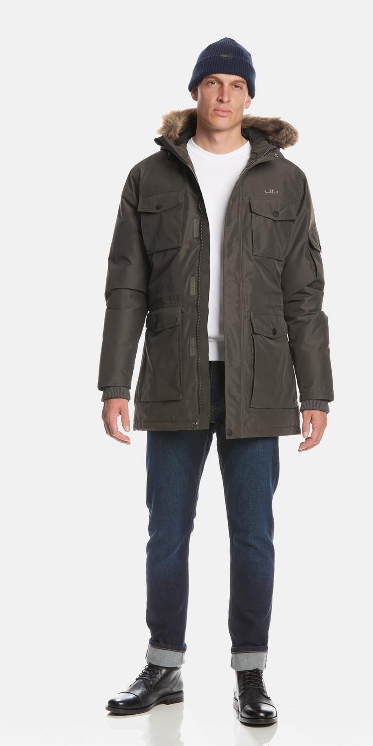 Jeff Green Jeff Green Mason Parka Herren - Steel - 4 | SportScheck