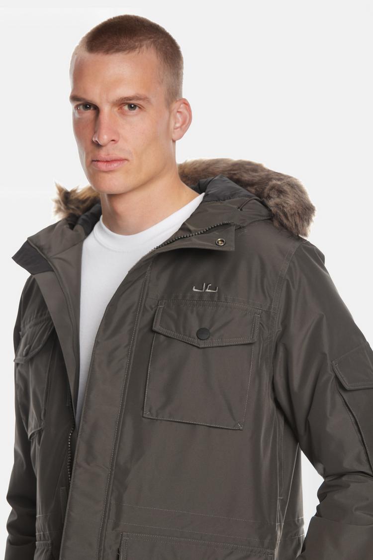 Jeff Green Jeff Green Mason Parka Herren - Steel - 6 | SportScheck