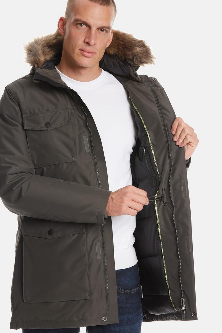 Jeff Green Jeff Green Mason Parka Herren - Steel - 9 | SportScheck