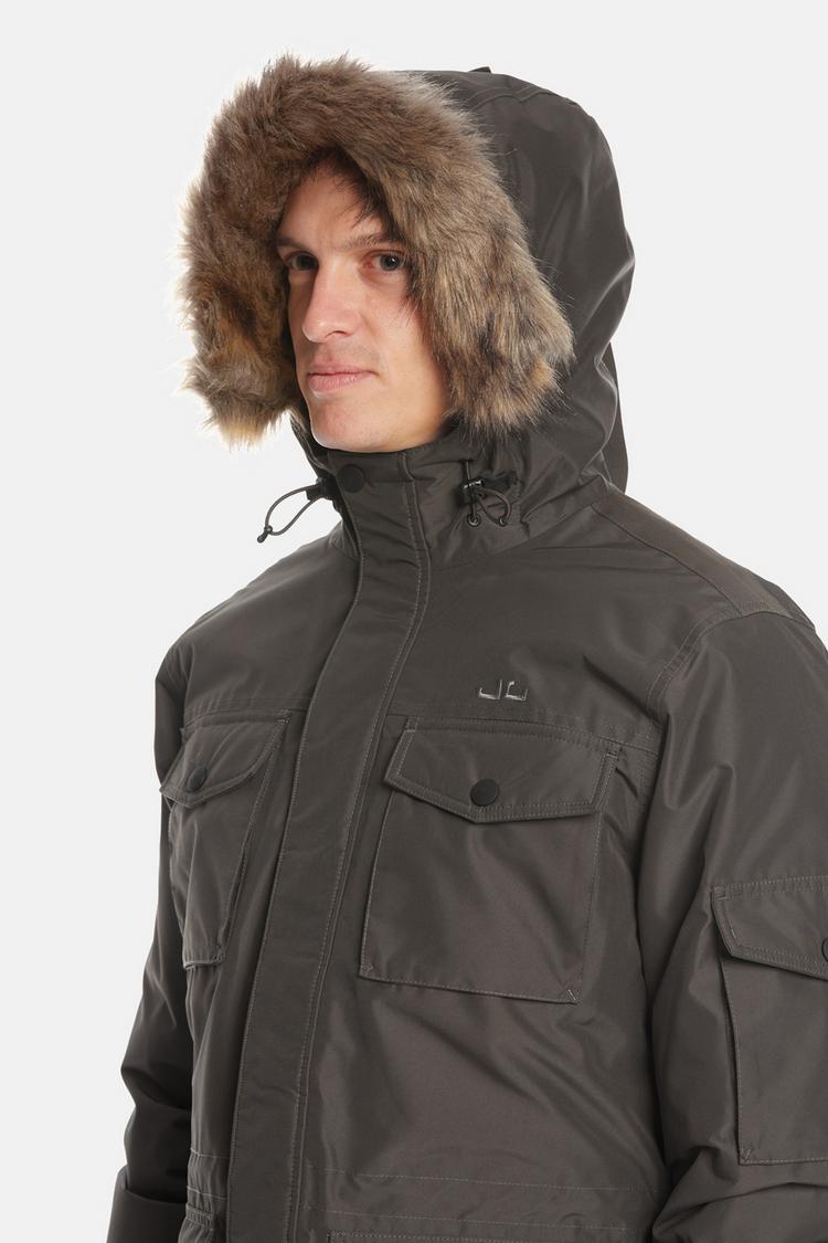Jeff Green Jeff Green Mason Parka Herren - Steel - 10 | SportScheck