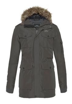 Jeff Green Mason Parka Herren Steel