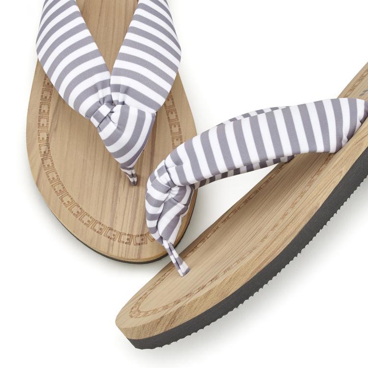 ELBSAND ELBSAND Badezehentrenner Zehentrenner Damen - hellgrau-gestreift - 7 | SportScheck