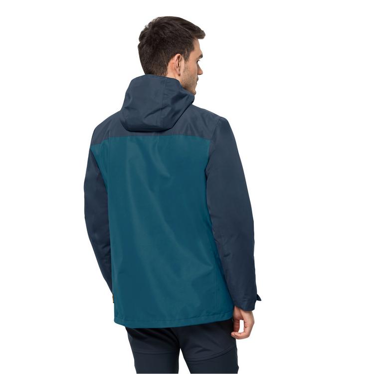 Jack Wolfskin Jack Wolfskin TAUBENBERG 3IN1 JKT M Doppeljacke Herren - hot choc - 3 | SportScheck