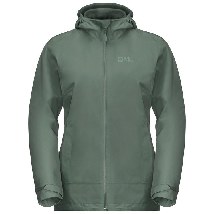 Jack Wolfskin Jack Wolfskin MOONRISE 3IN1 JKT W Doppeljacke Damen - lemon ice - 0 | SportScheck