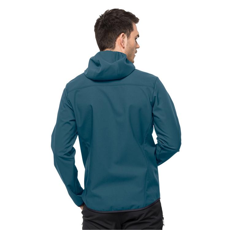 Jack Wolfskin Jack Wolfskin BORNBERG HOODY M Softshelljacke Herren - night blue - 3 | SportScheck
