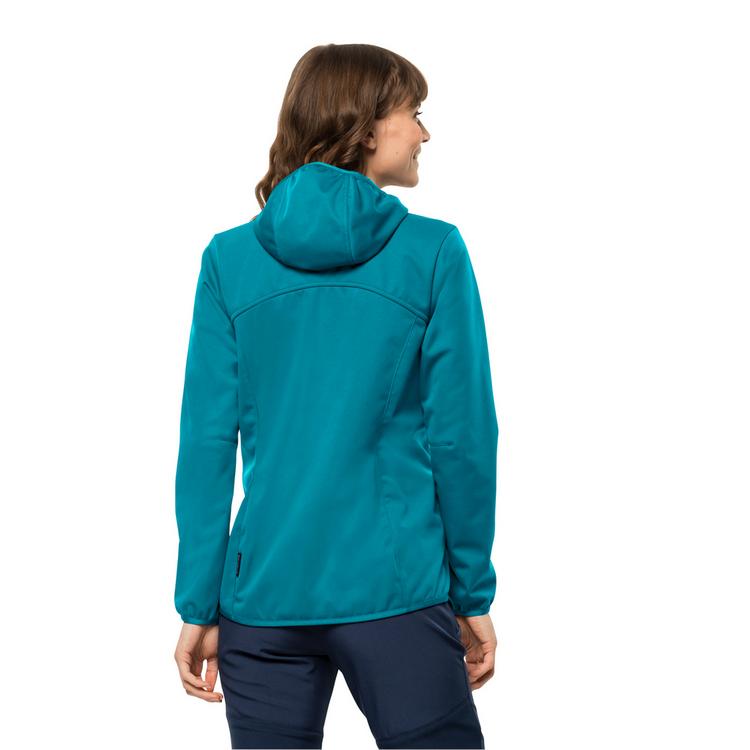 Jack Wolfskin Jack Wolfskin WINDHAIN HOODY W Softshelljacke Damen - night blue - 4 | SportScheck