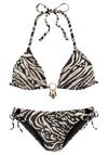 BRUNO BANANI Triangel-Bikini Bikini Set Damen - braun-bedruckt