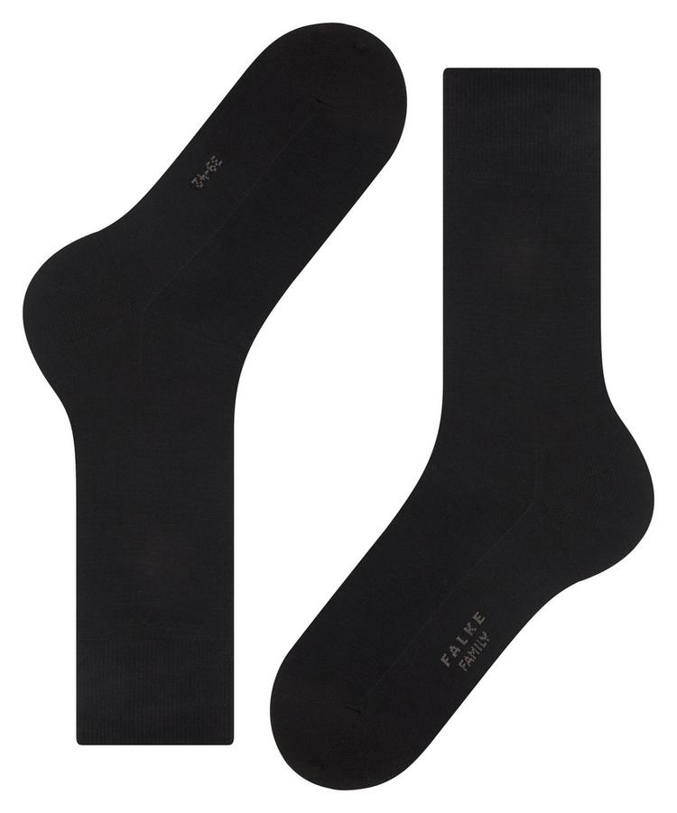 Falke Falke Family SO Socken Herren - black (3000) - 2 | SportScheck