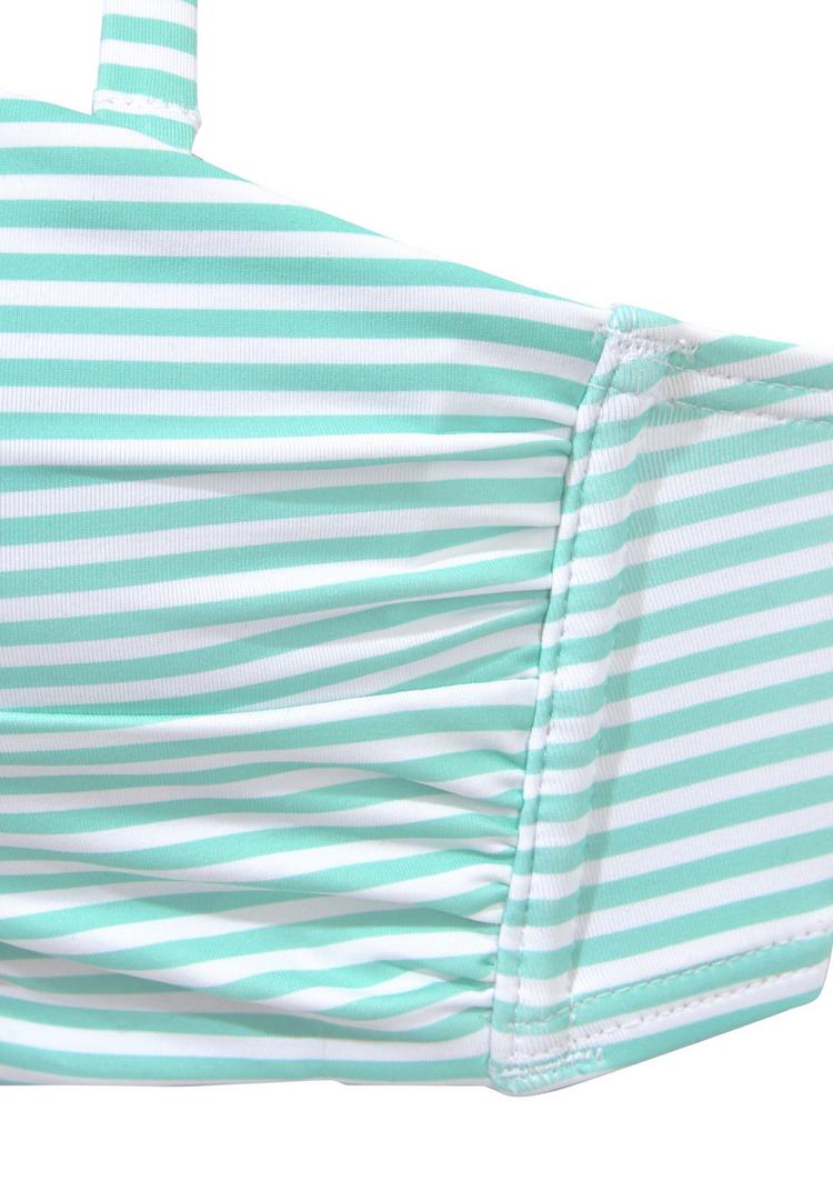 S.OLIVER S.OLIVER Bikini Set Damen - mint-wei&szlig; - 0 | SportScheck