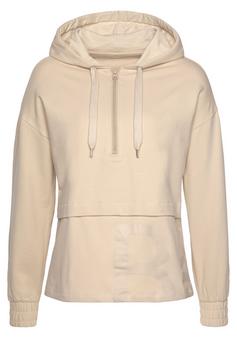 Bench Hoodie Hoodie Damen beige