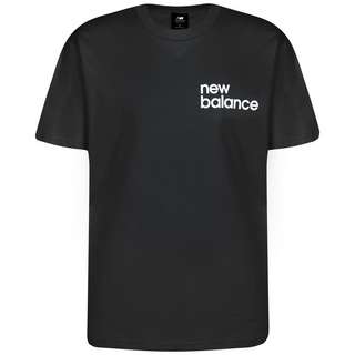 NEW BALANCE Essentials Graphic T-Shirt Herren schwarz / weiß