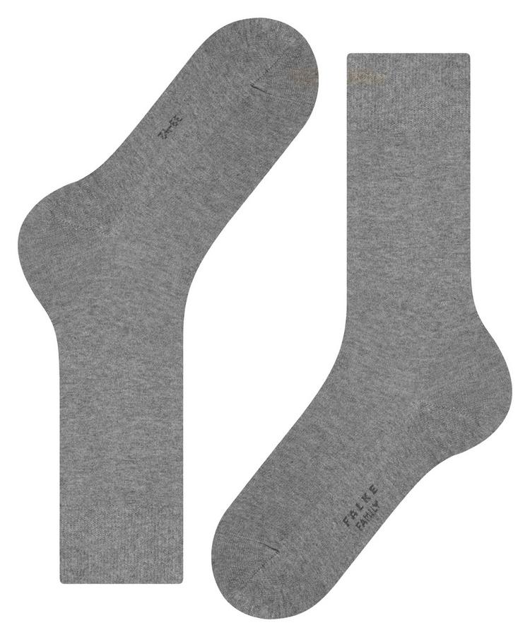 Falke Falke Family SO Socken Herren - light greymel. (3390) - 2 | SportScheck