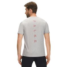 Rückansicht von Falke T-Shirt T-Shirt Herren grey-heather (3757)