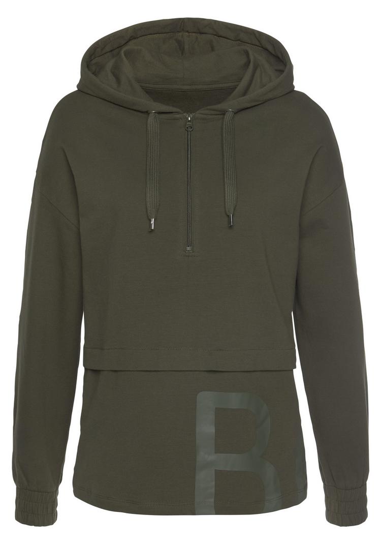 Bench Bench Hoodie Hoodie Damen - dunkelgr&uuml;n - 0 | SportScheck