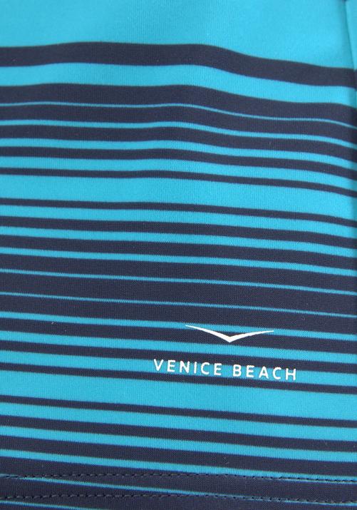 Rückansicht von VENICE BEACH Boxer-Badehose Badeshorts Herren blau-marine