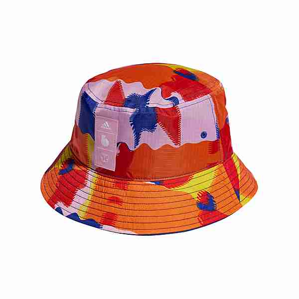 adidas Belgien X Tomorrowland Bucket Hat Fanartikel orangerosablau