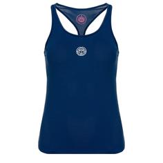 BIDI BADU Mea Tech Tank pink Tennisshirt Damen dunkelblau