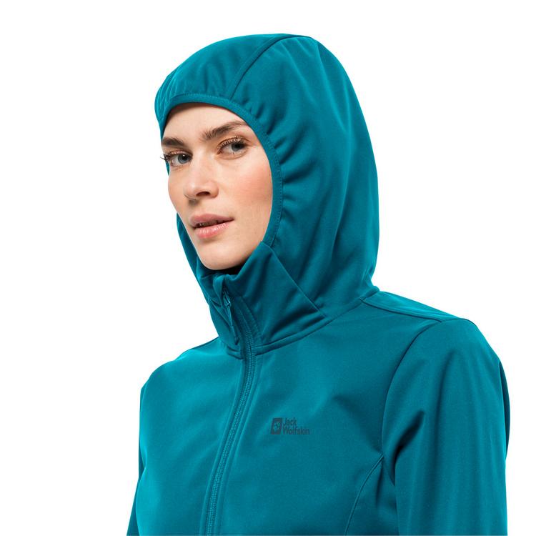 Jack Wolfskin Jack Wolfskin WINDHAIN HOODY W Softshelljacke Damen - night blue - 7 | SportScheck
