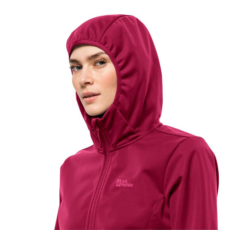Jack Wolfskin Jack Wolfskin WINDHAIN HOODY W Softshelljacke Damen - night blue - 9 | SportScheck