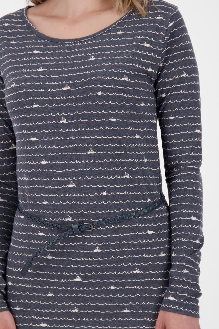 ALIFE AND KICKIN ALIFE AND KICKIN EllinAK B Kurzarmkleid Damen - marine melange - 3 | SportScheck